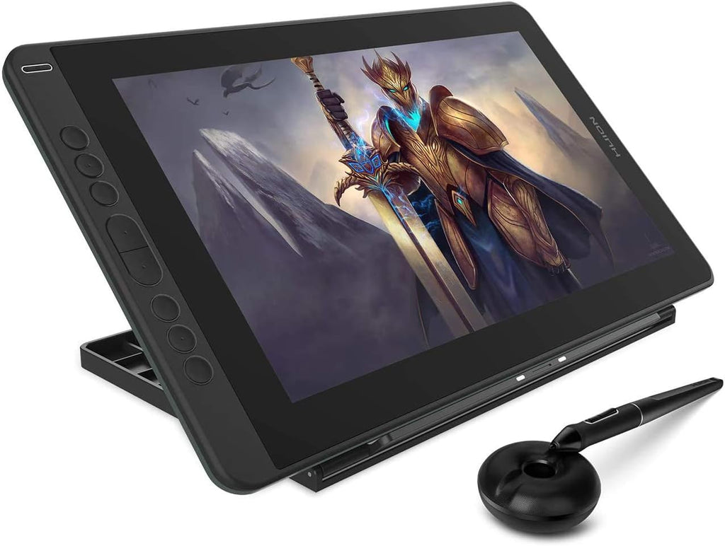 Green 13.3inch Graphics Drawing Tablet with Screen X959409