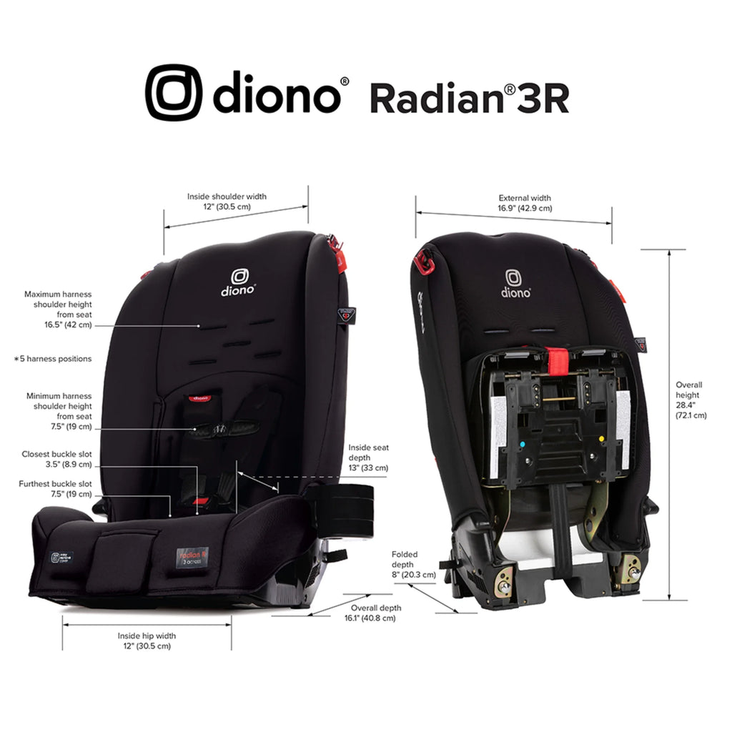 Black Convertible Car Seat K300285