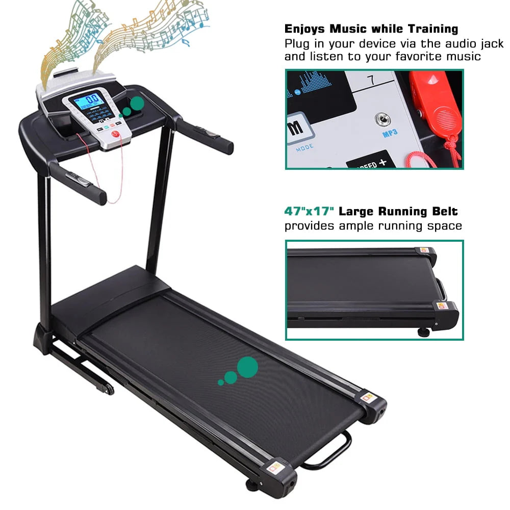 Folding Treadmill with LCD Display B726
