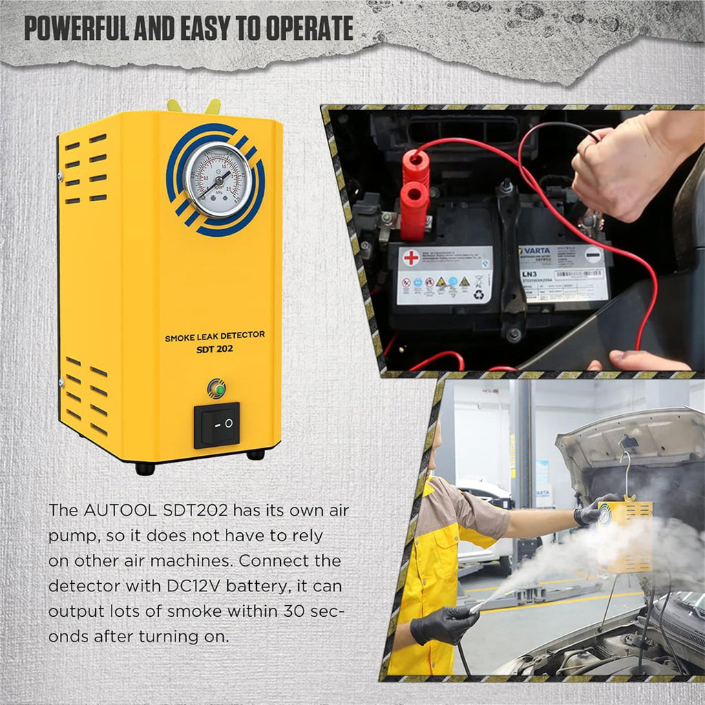 Automotive Smoke Machine Leak Tester with Pressure Gauge C64464
