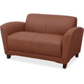 Mahogany Finish Reception Loveseat E11129