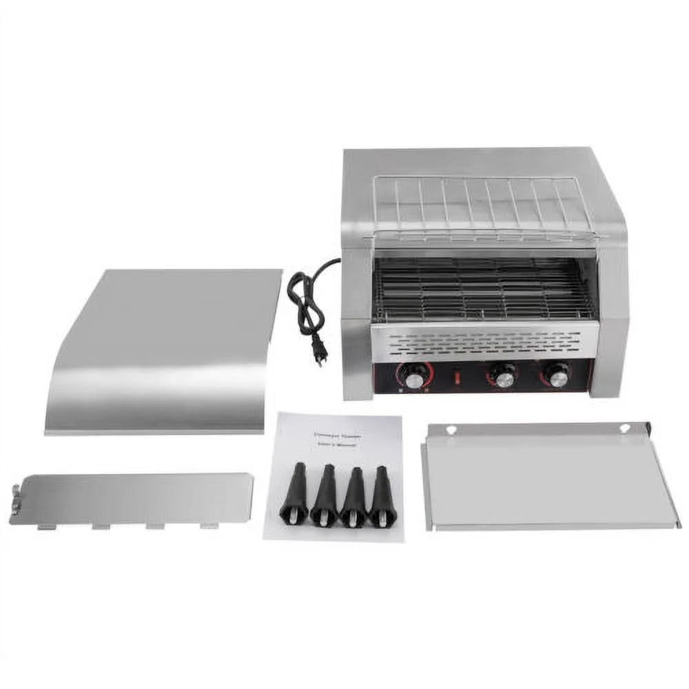 Commercial Conveyor Toaster Stainless Electric Bread Baking Machine A98198