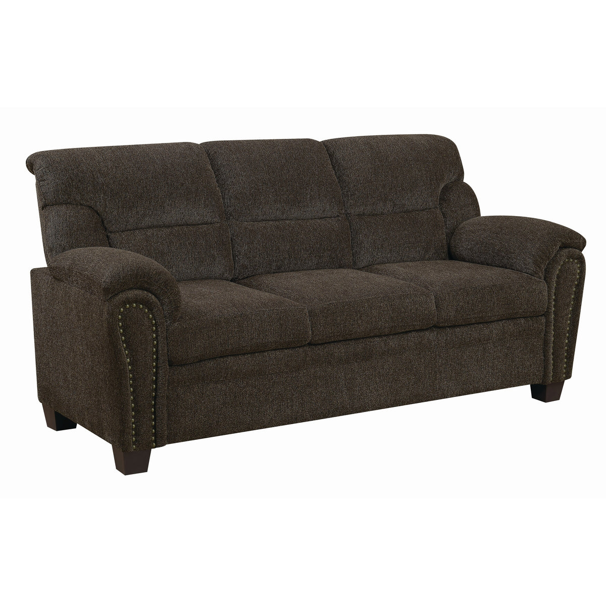 Upholstered Pillow Top Arm Living Room Set I49756