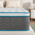 Full Size 10 inch Bamboo Charcoal Memory Foam Hybrid Mattress I374114