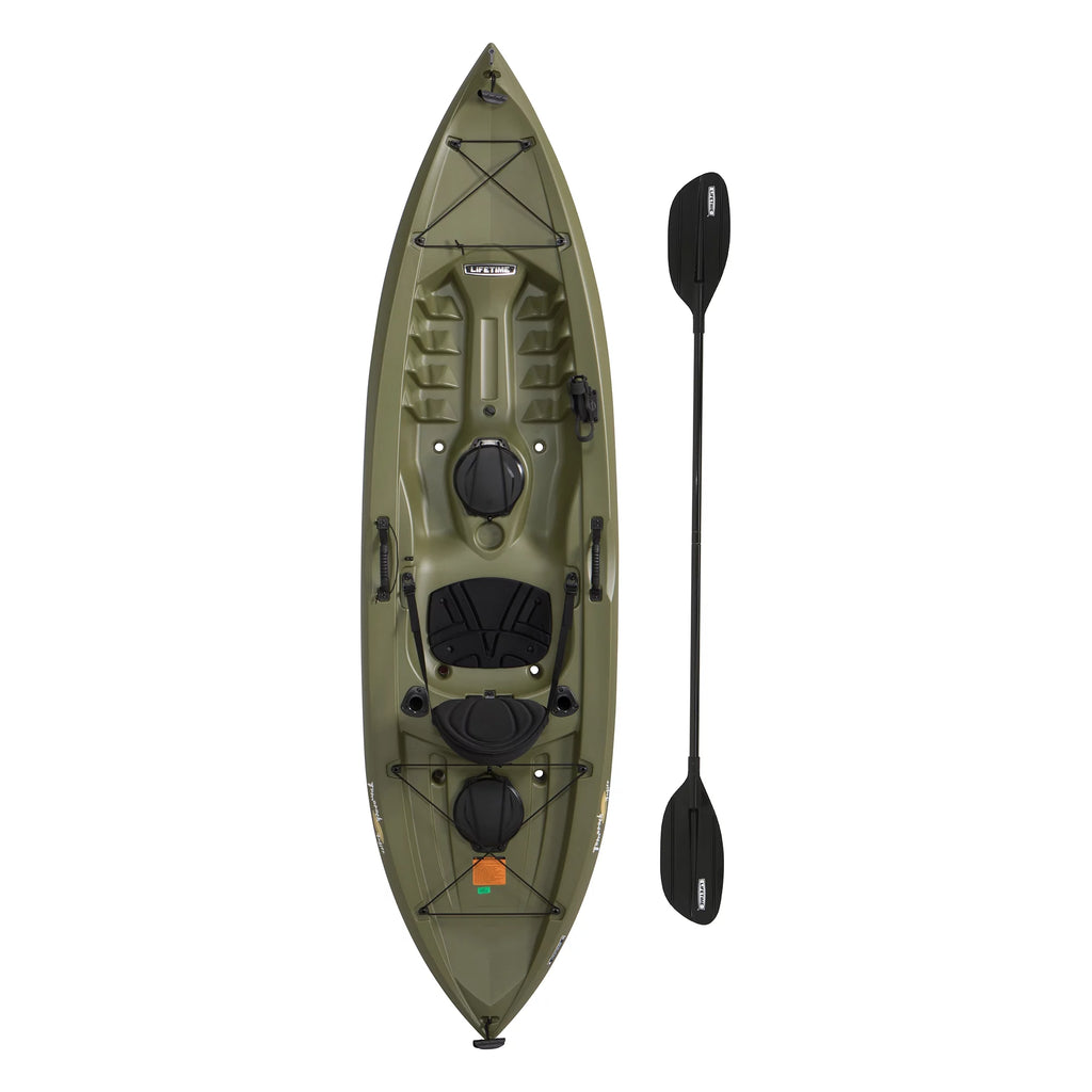 Olive Green Fishing Kayak E107