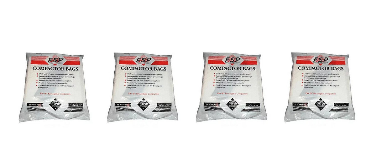 60 Trash Compactor Bags 18" L8705