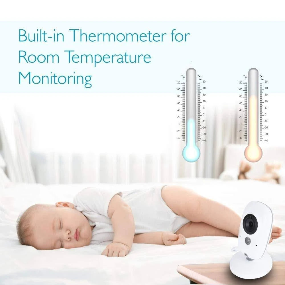 Wireless Baby Monitor System Camera F669