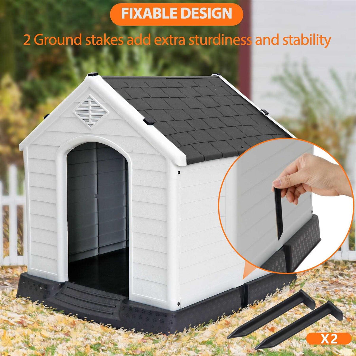 Large Insulated Waterproof Dog House A308