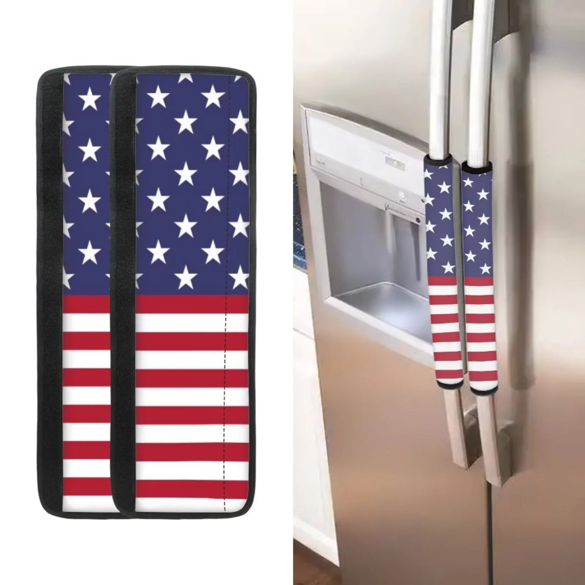 4pcs Refrigerator Door Handle Cover Set T127