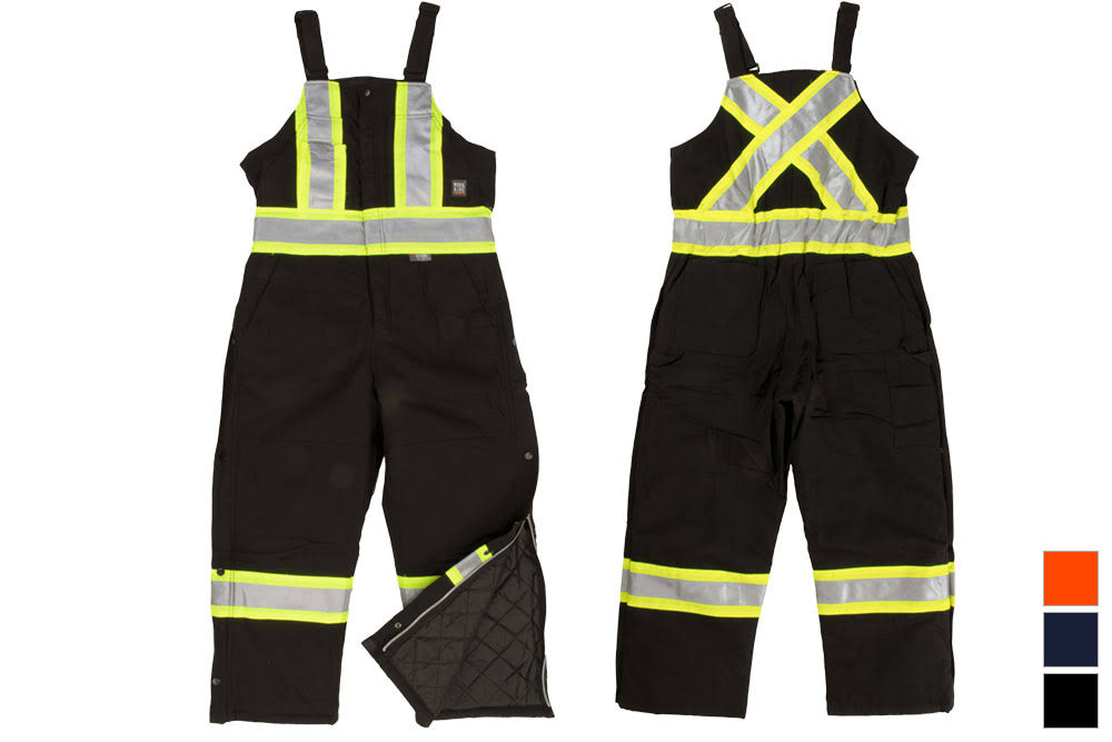 Black Insulated Safety Overall D523799