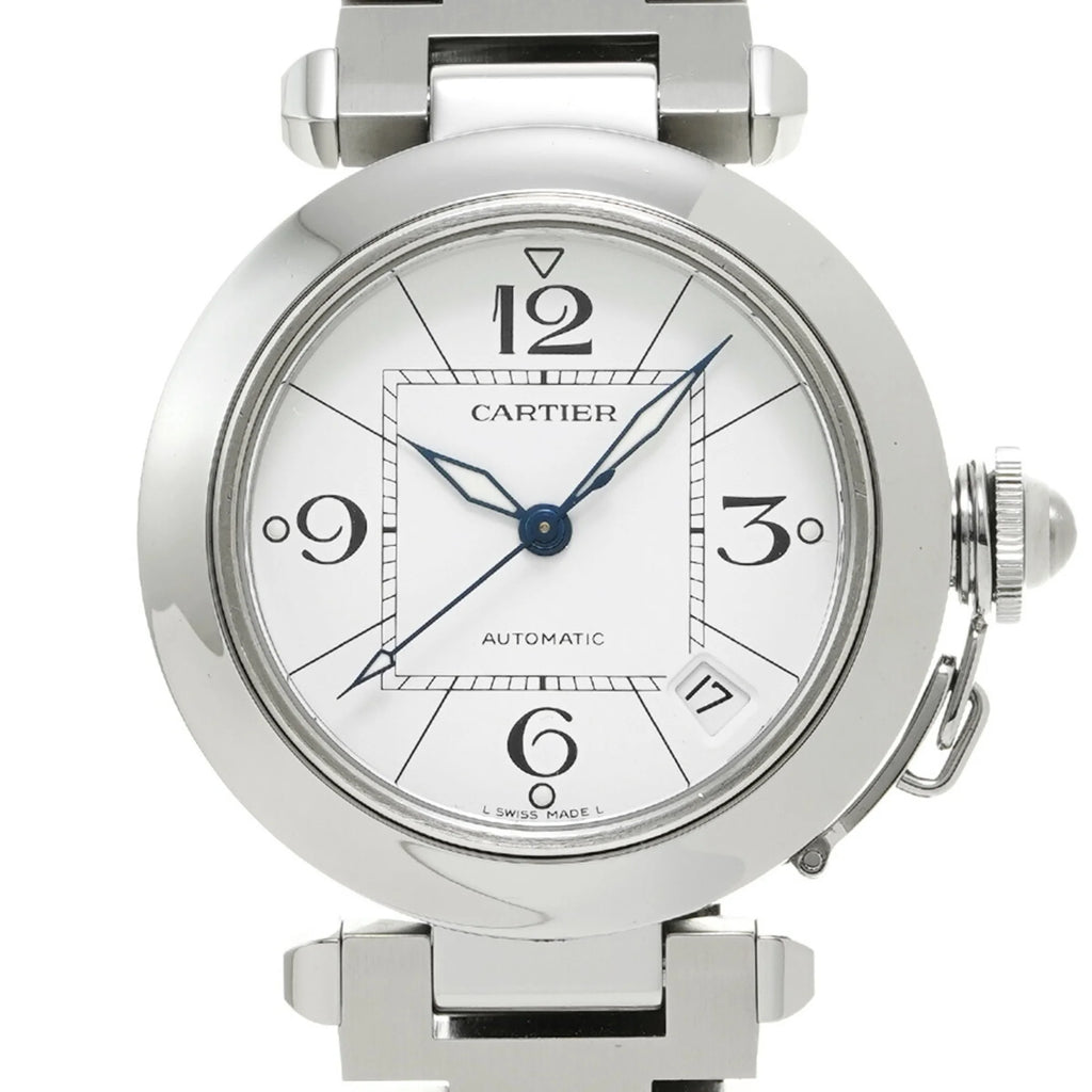 Pre-Owned Automatic White Dial Watch M9570