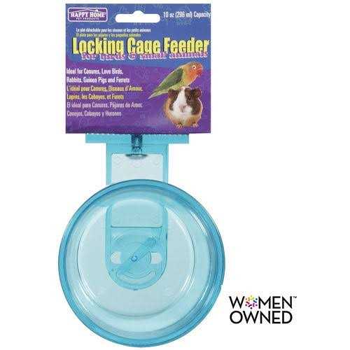 Locking Cage Feeder for Birds & Small Animals C455