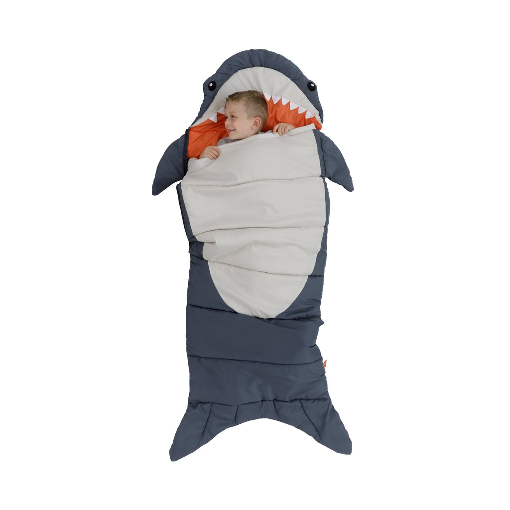 Kids Sleeping Bag Navy Gray J647845