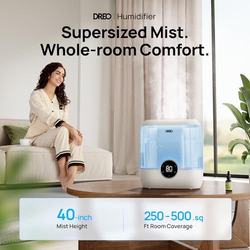 4L Top Fill Cool Mist Ultrasonic Humidifier U176715