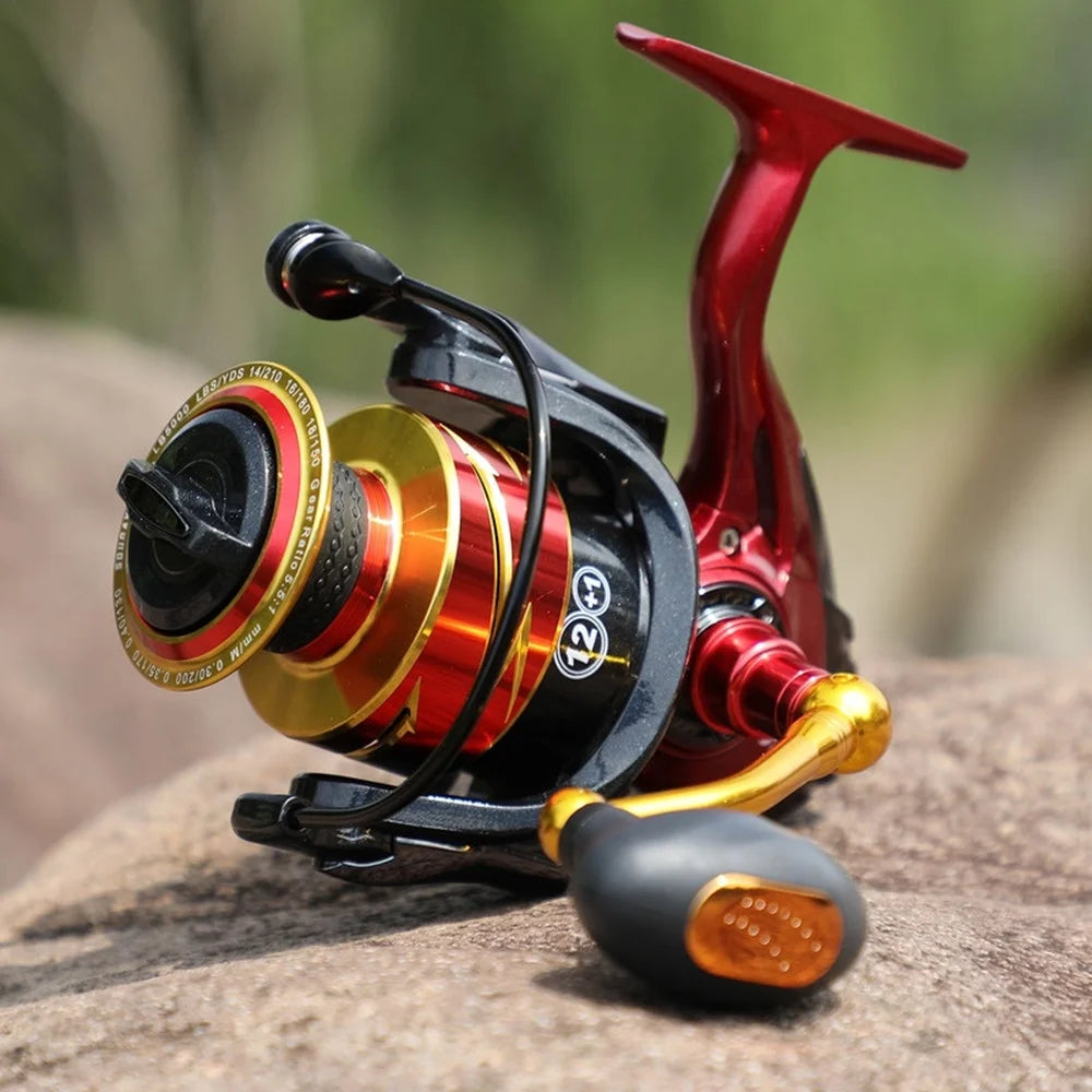 Sougayilang Fishing Reel Ultralight 12+1 BB Spinning Reel K297