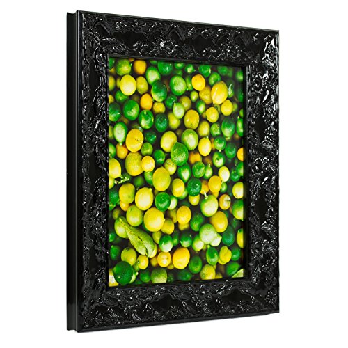 Obsidian Black Picture Frame, 8.5 by 11-Inch H9362