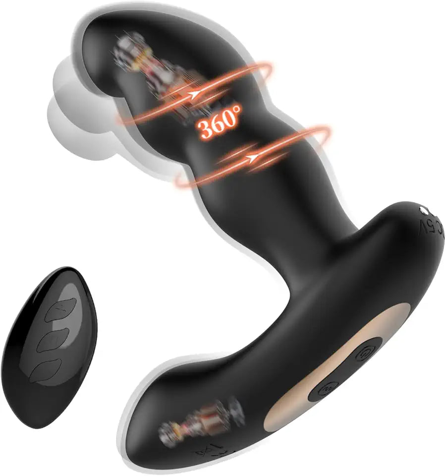 Adult Anal Vibrator with Remote Control U1102