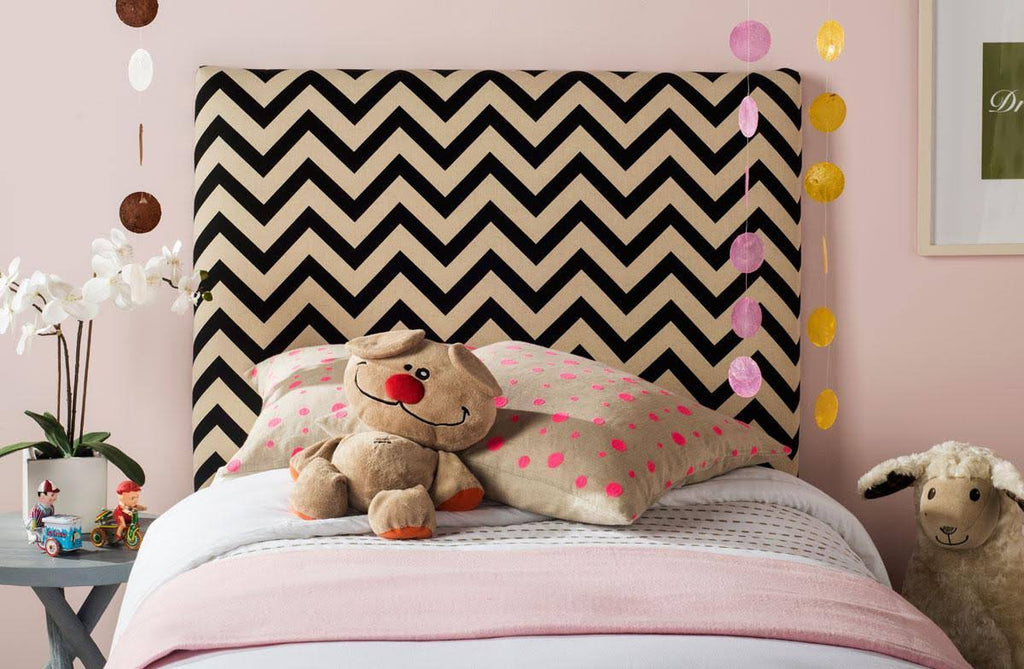 King Zig Zag Headboard D85642