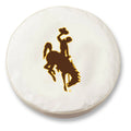 White Vinyl Fitted Spare Car Tire Cover O789932