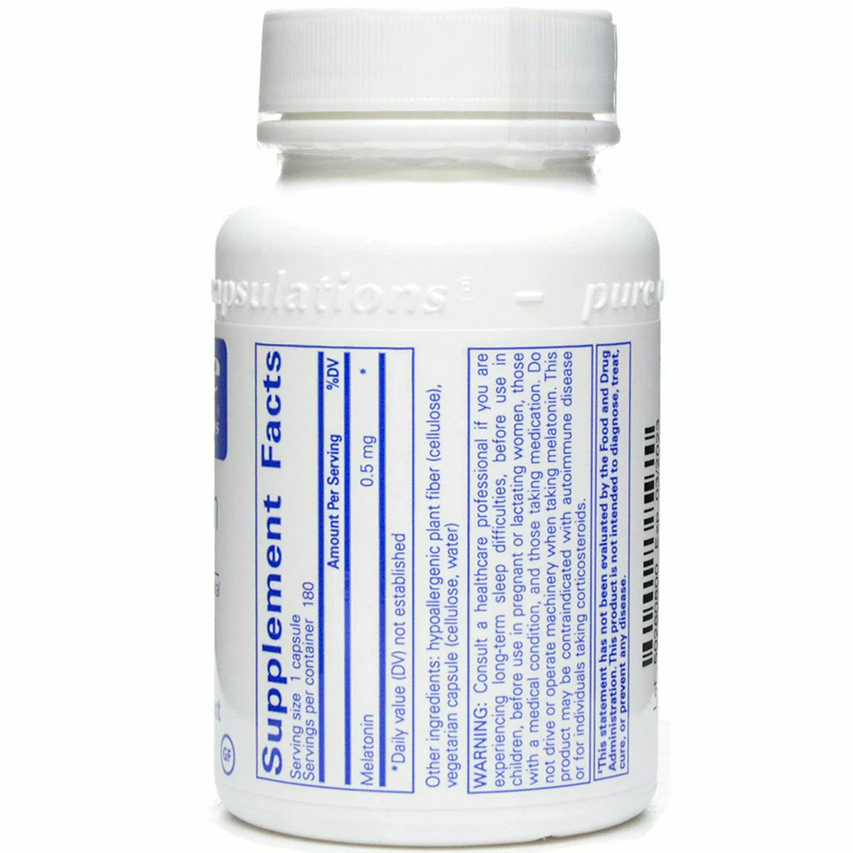 Melatonin 0.5 mg O593
