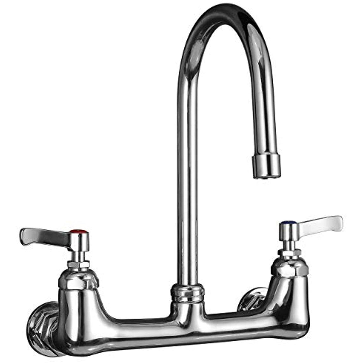 Chrome Finish Brass Wall Mount Kitchen Faucet S99683