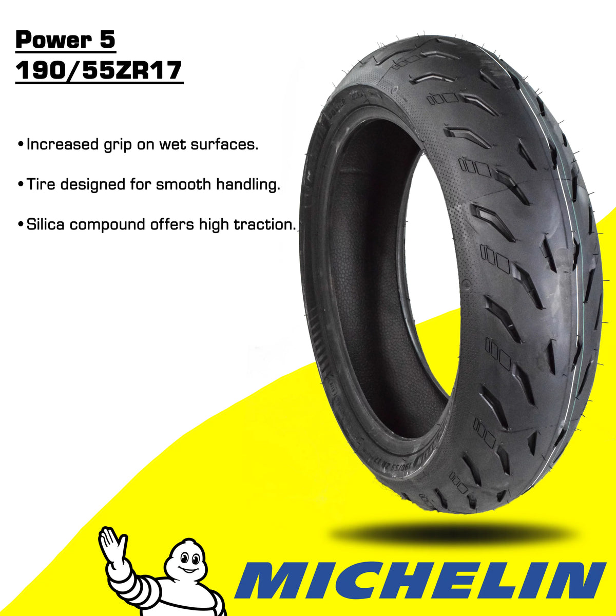 190/55ZR17 Rear Motorcycle Tire N104451