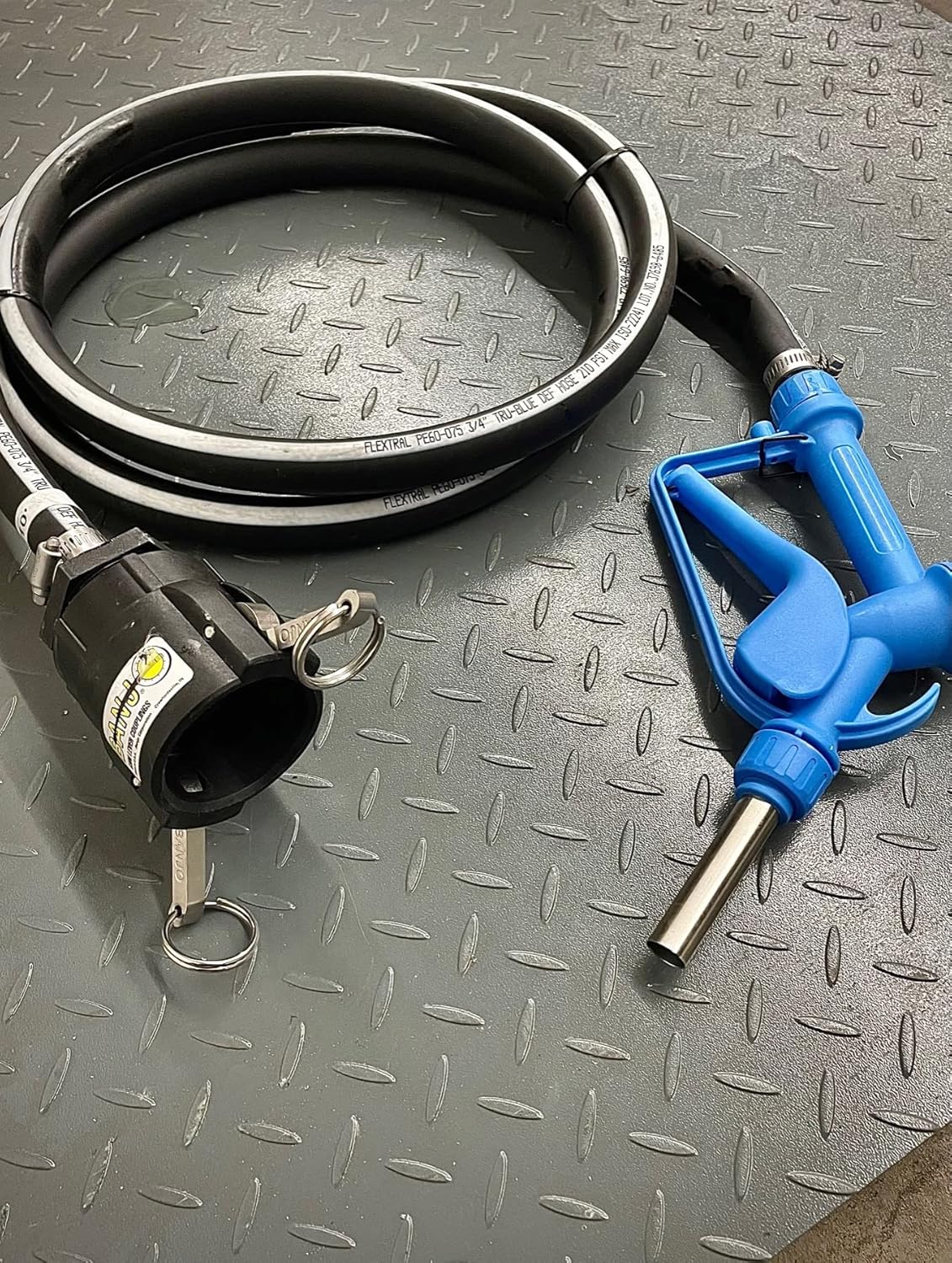 Portable Pump Unit with Nozzle, 2 Camlock Connection I6149