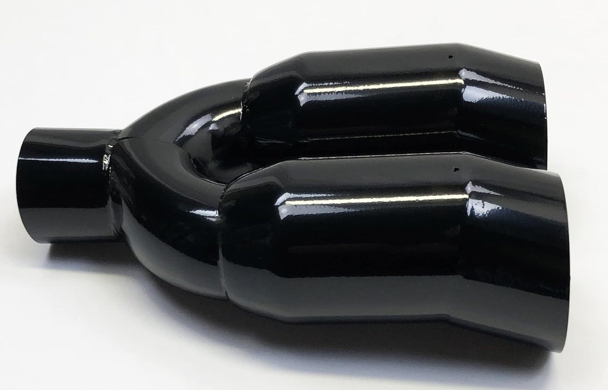 Gloss Black Stainless Steel Exhaust Tip C6288