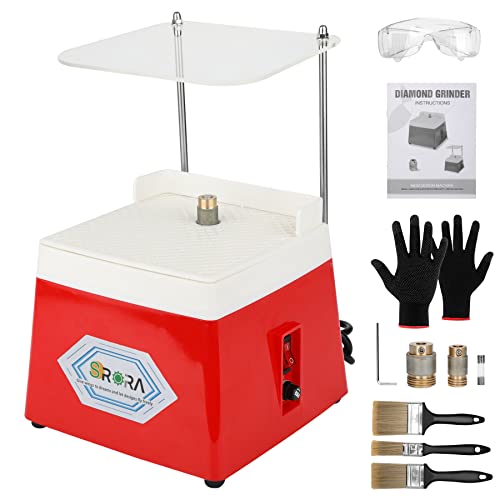 110V 65W Portable Stained Glass Grinder Kit with Diamond Grinder Bit A976