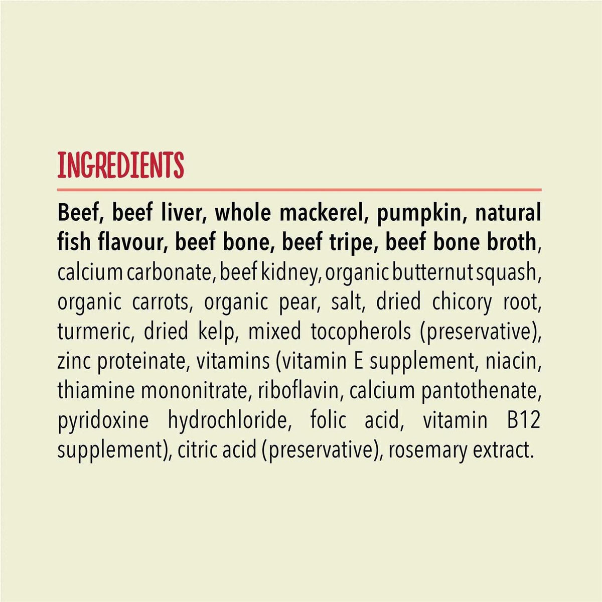 Freeze Dried Dog Food K7564