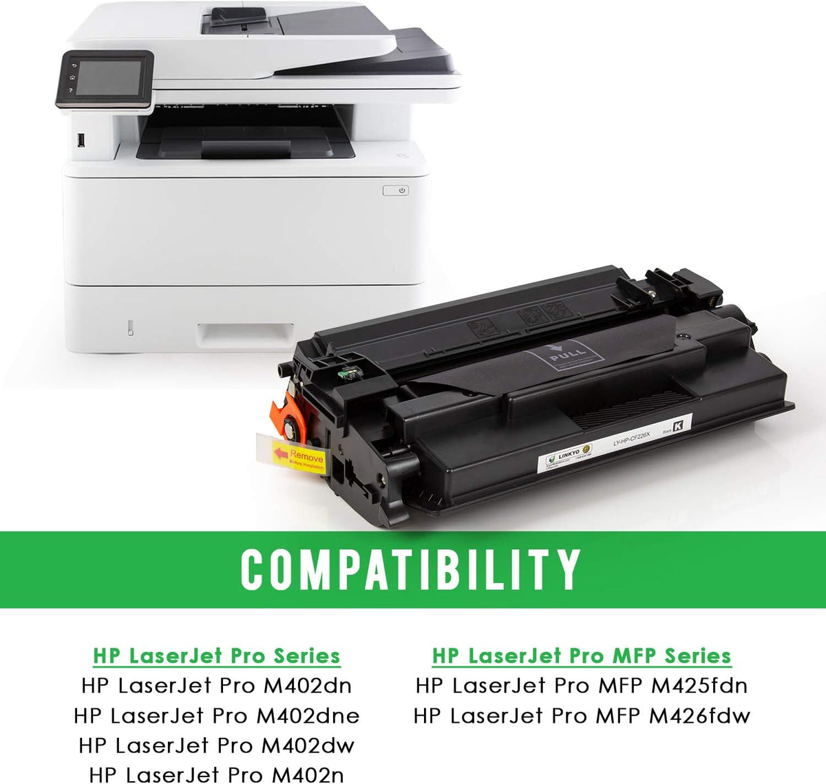 Compatible Toner Cartridge Black High Yield 2-Pack G64385
