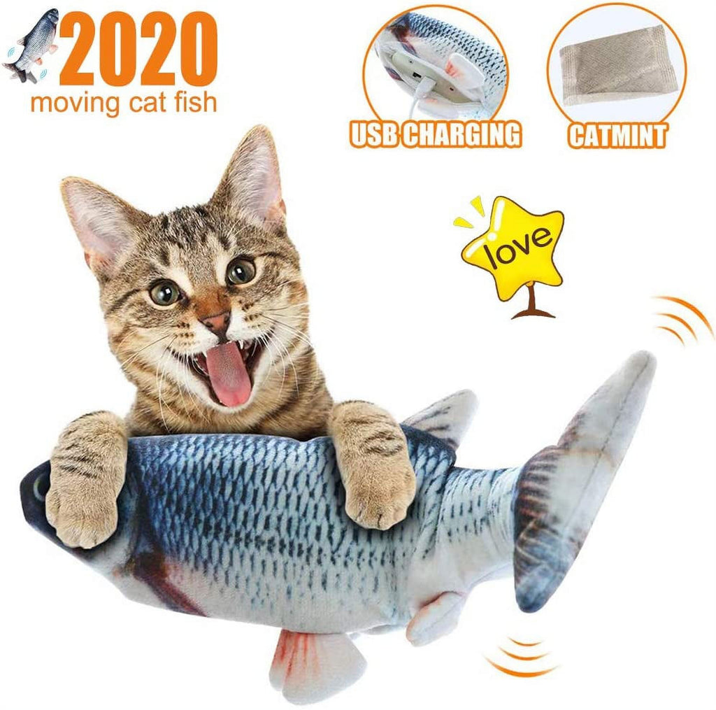 Realistic Flopping Fish Catnip Toy M88729