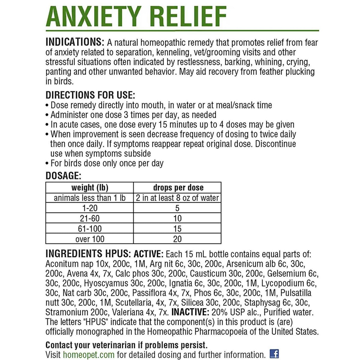 Anxiety Relief X8939