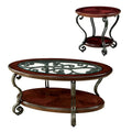 Solid Wood 2-Piece Coffee Table Set Z591