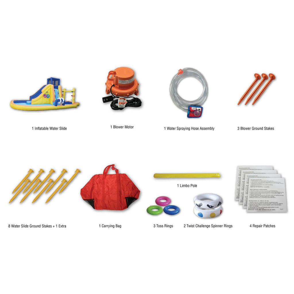 Inflatable Bouncer Water Game Park F741040