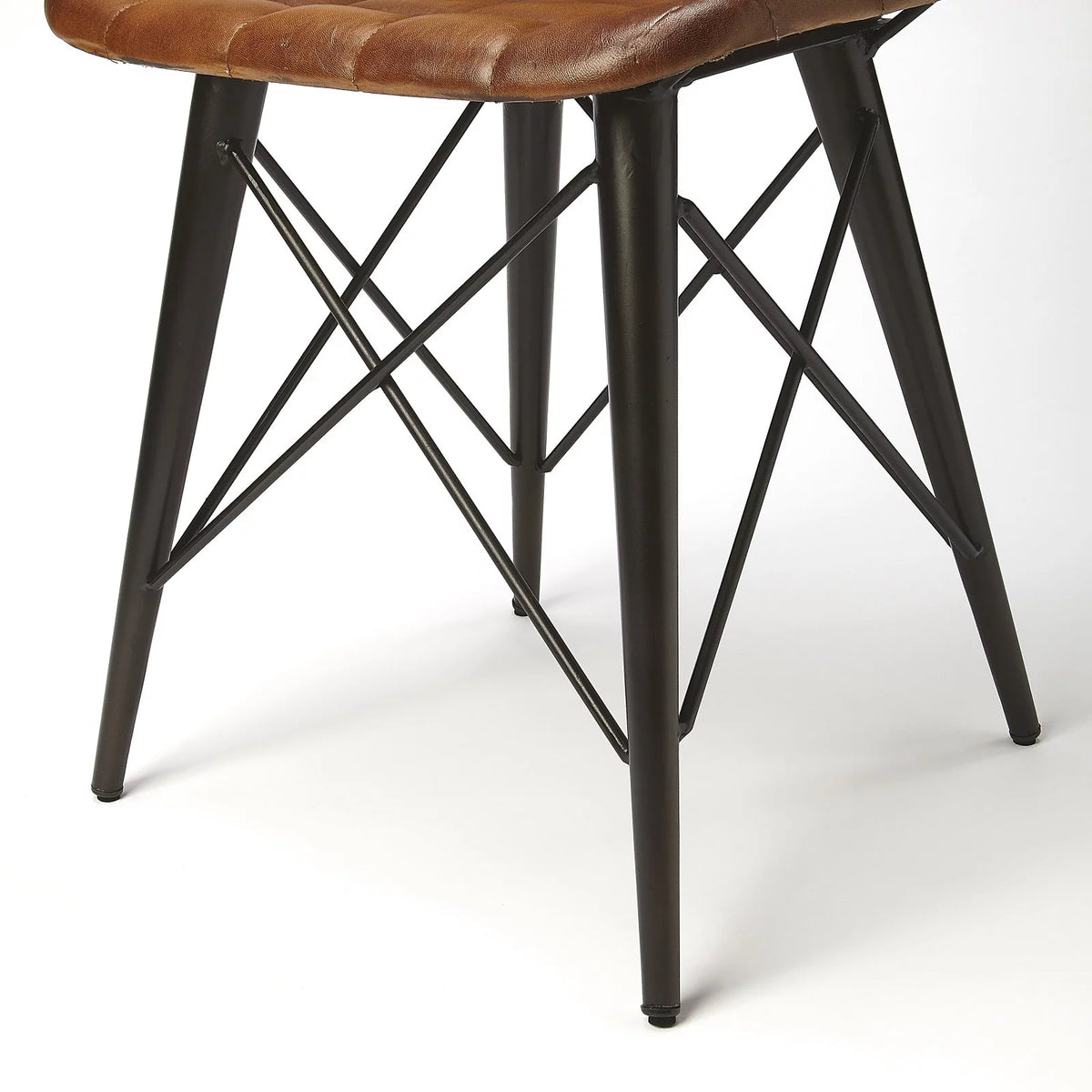 Leather Side Chair Y422