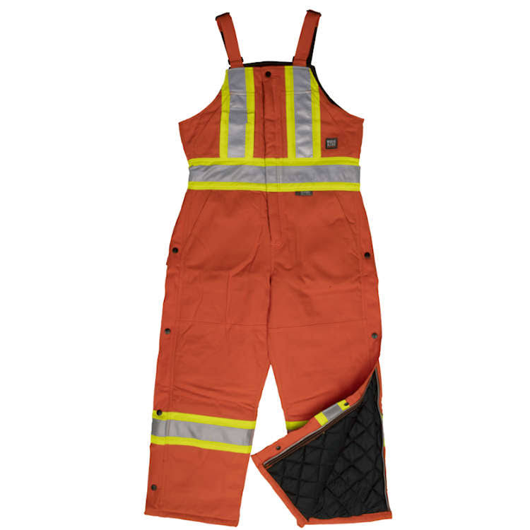 Black Insulated Safety Overall D523799