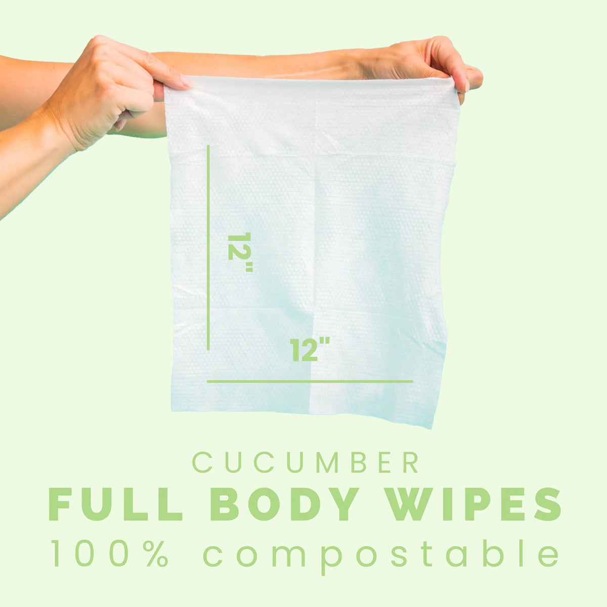 Cucumber Body Wipe 20 Count 2 Pack L63279