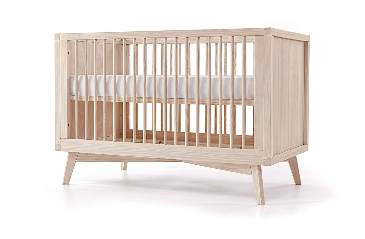 Natural Washed Convertible Crib O733