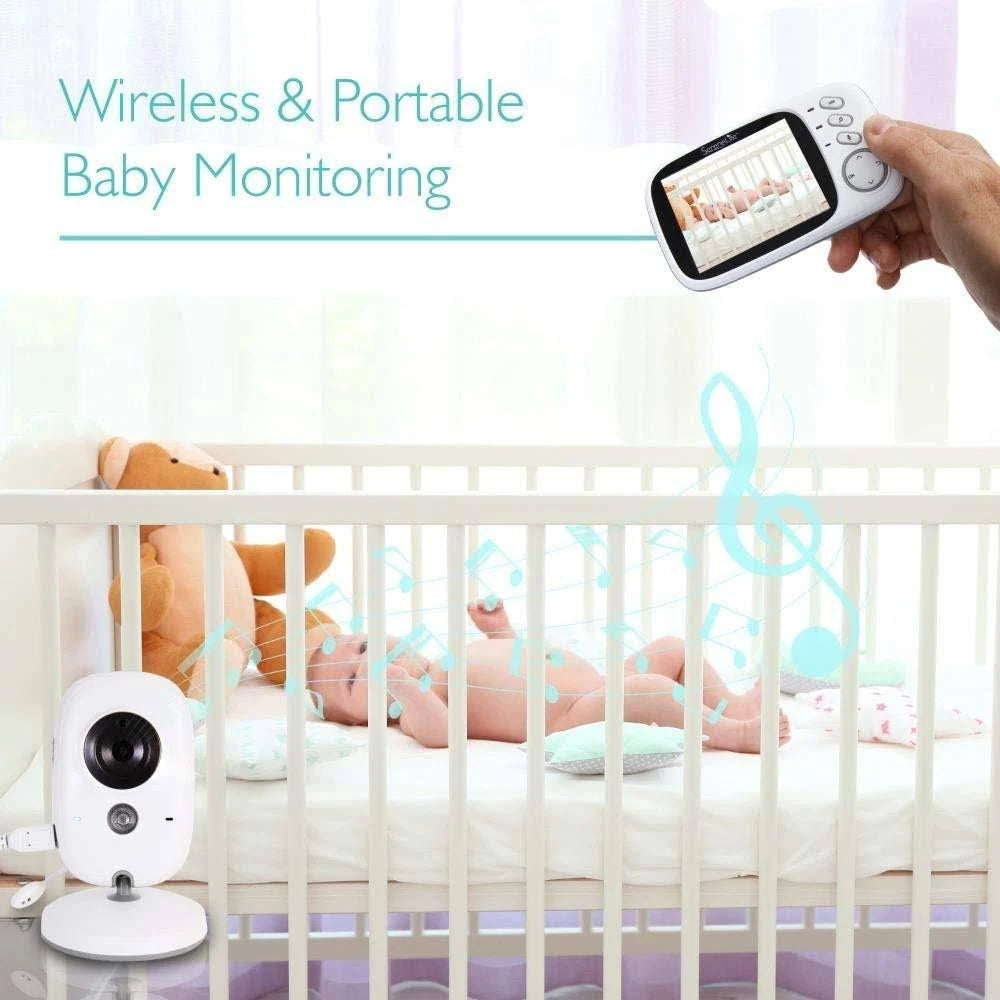 Wireless Baby Monitor System Camera F669