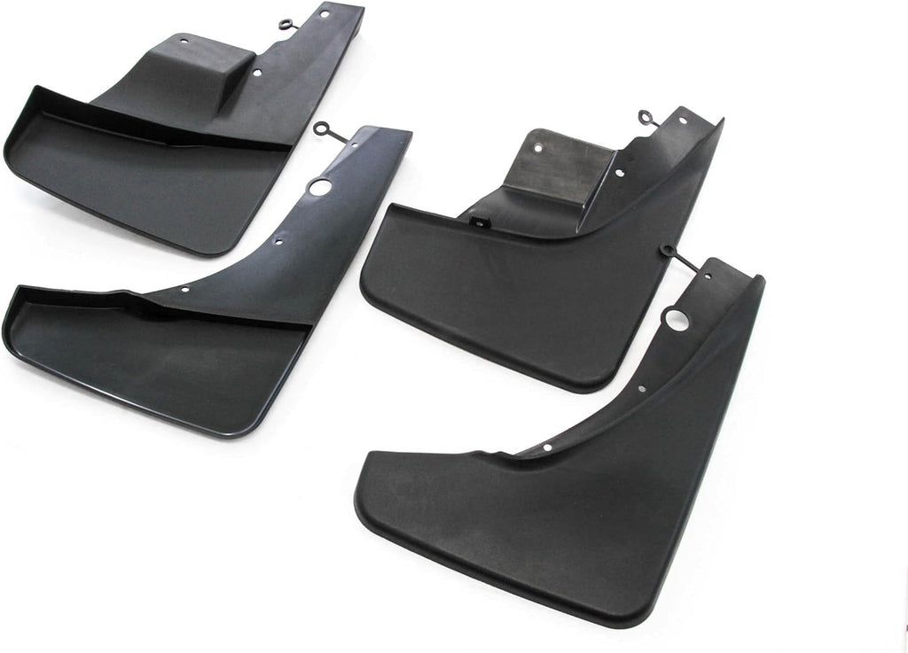 Mud Flaps Splash Guards Molded Front Rear 4pc Pack of 2 C6682