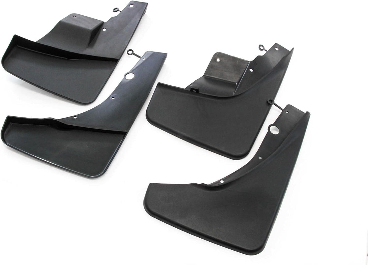 Mud Flaps Splash Guards Molded Front Rear 4pc Pack of 2 C6682
