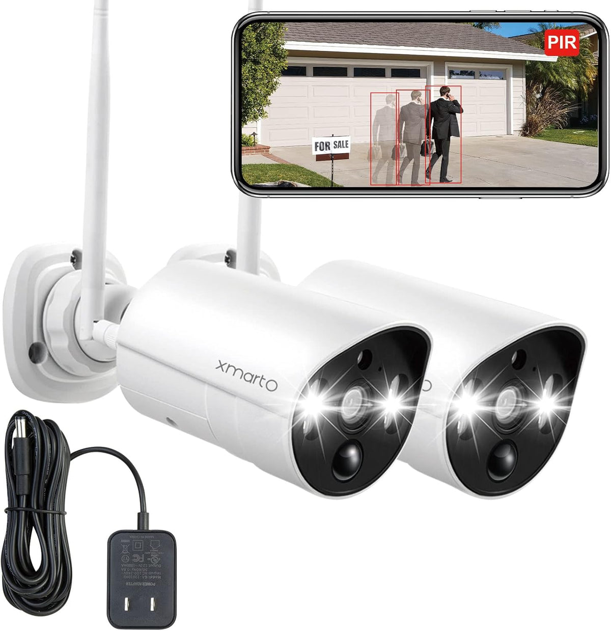 2K HD Wireless Security Camera with Color Night Vision U138