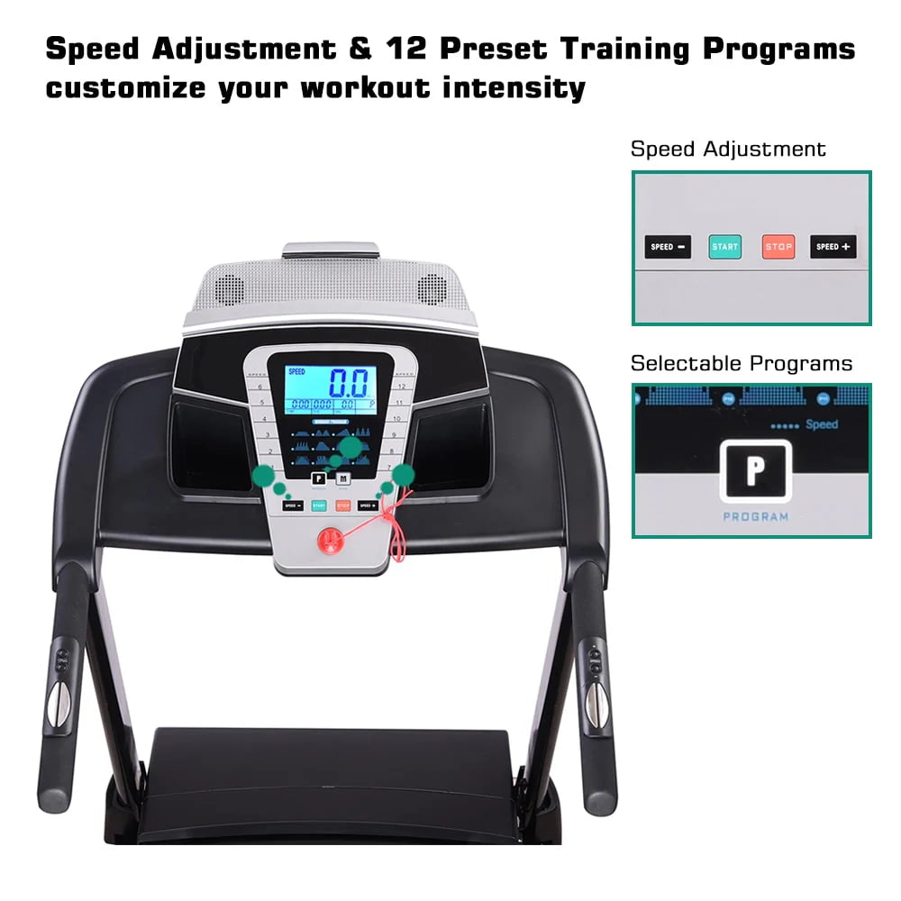 Folding Treadmill with LCD Display B726
