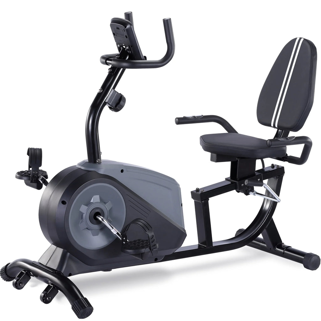 Recumbent Exercise Bike with 16 Levels Resistance 350 lb Weight Capacity K158