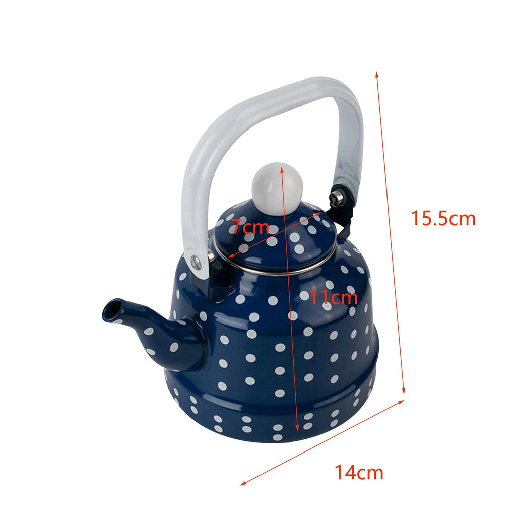 Blue Enamel Heating Water Kettle M1849