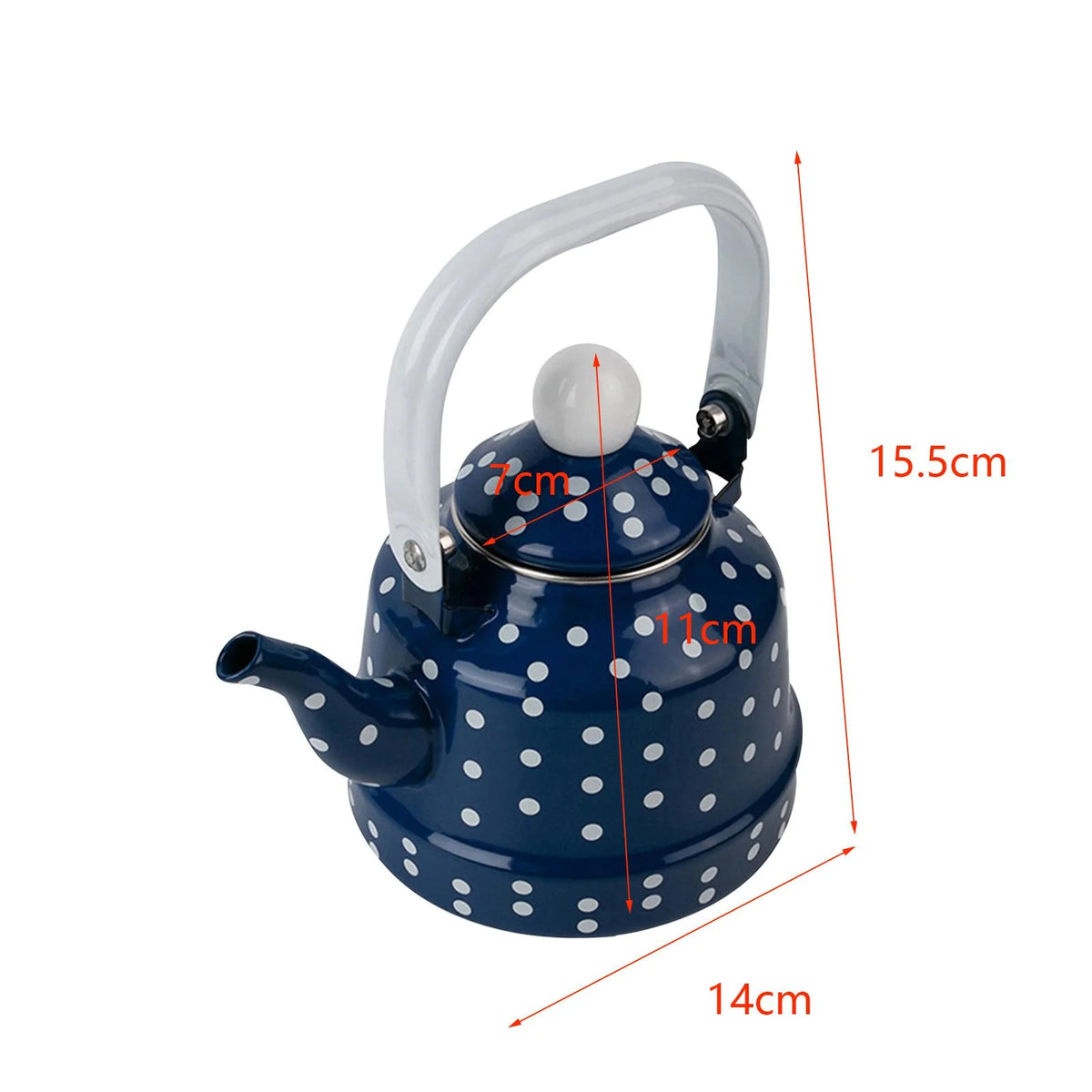 Blue Enamel Heating Water Kettle M1849