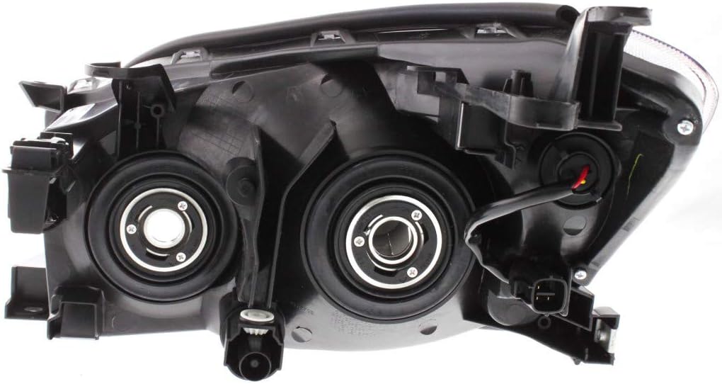 Headlight Assembly 2006 2007 2008 Driver Side Black Housing Y277764