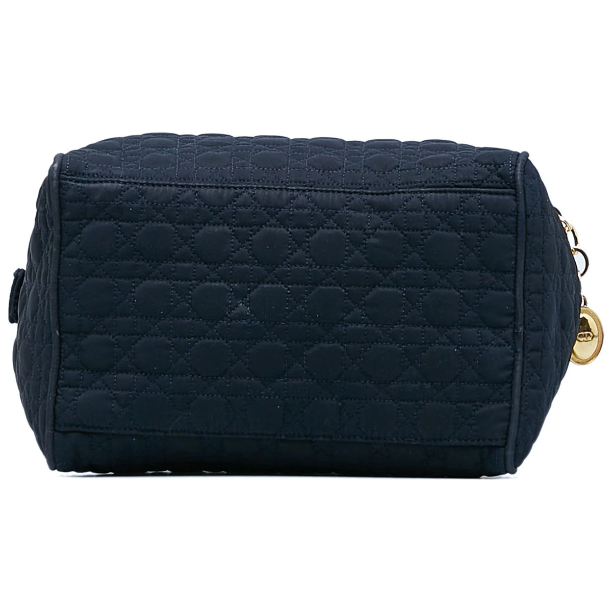 Pre-Owned Nylon Fabric Blue Top Handle Handbag L35107