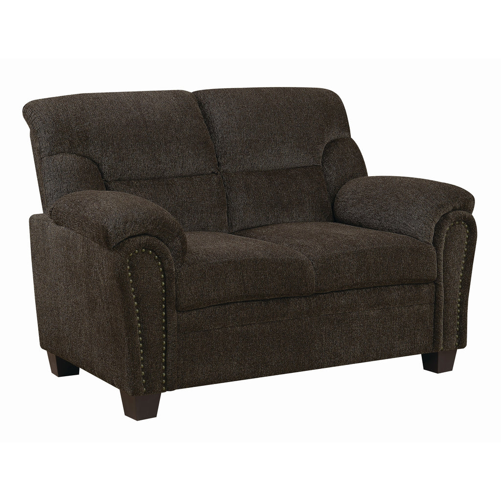 Upholstered Pillow Top Arm Living Room Set I49756